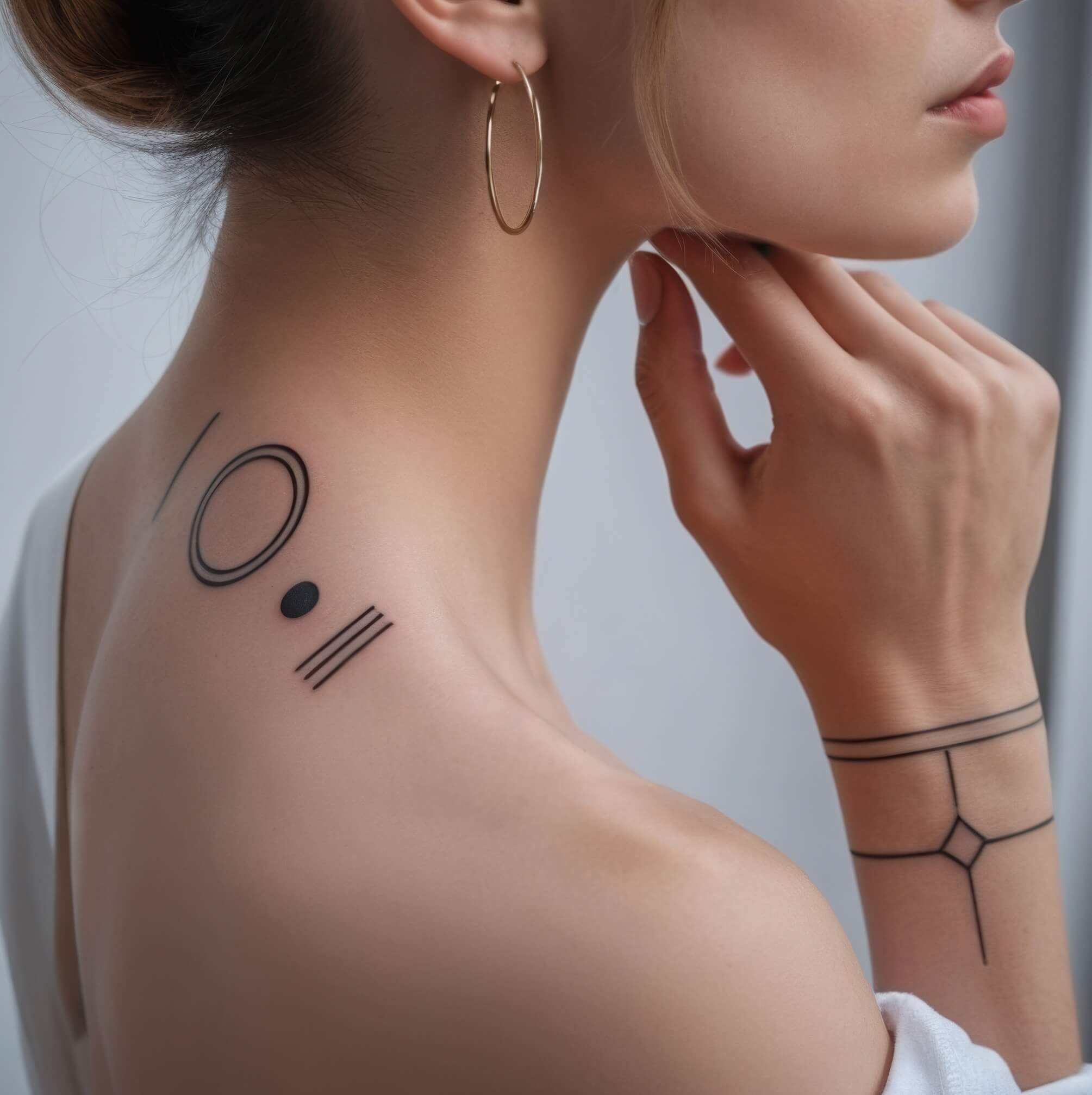 Minimalistisches Tattoo